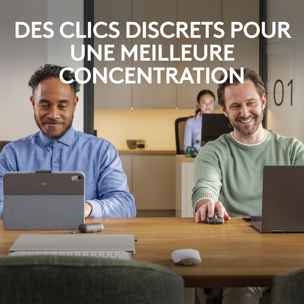 Logitech MX Anywhere 3S (Gris Pâle)