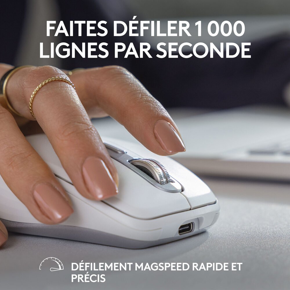 Logitech MX Anywhere 3S (Gris Pâle)