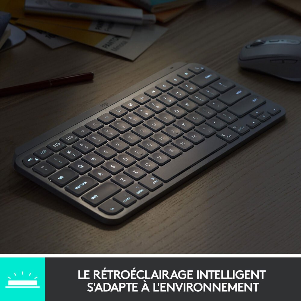 Logitech MX Keys Mini (Graphite) - Remis à Neuf