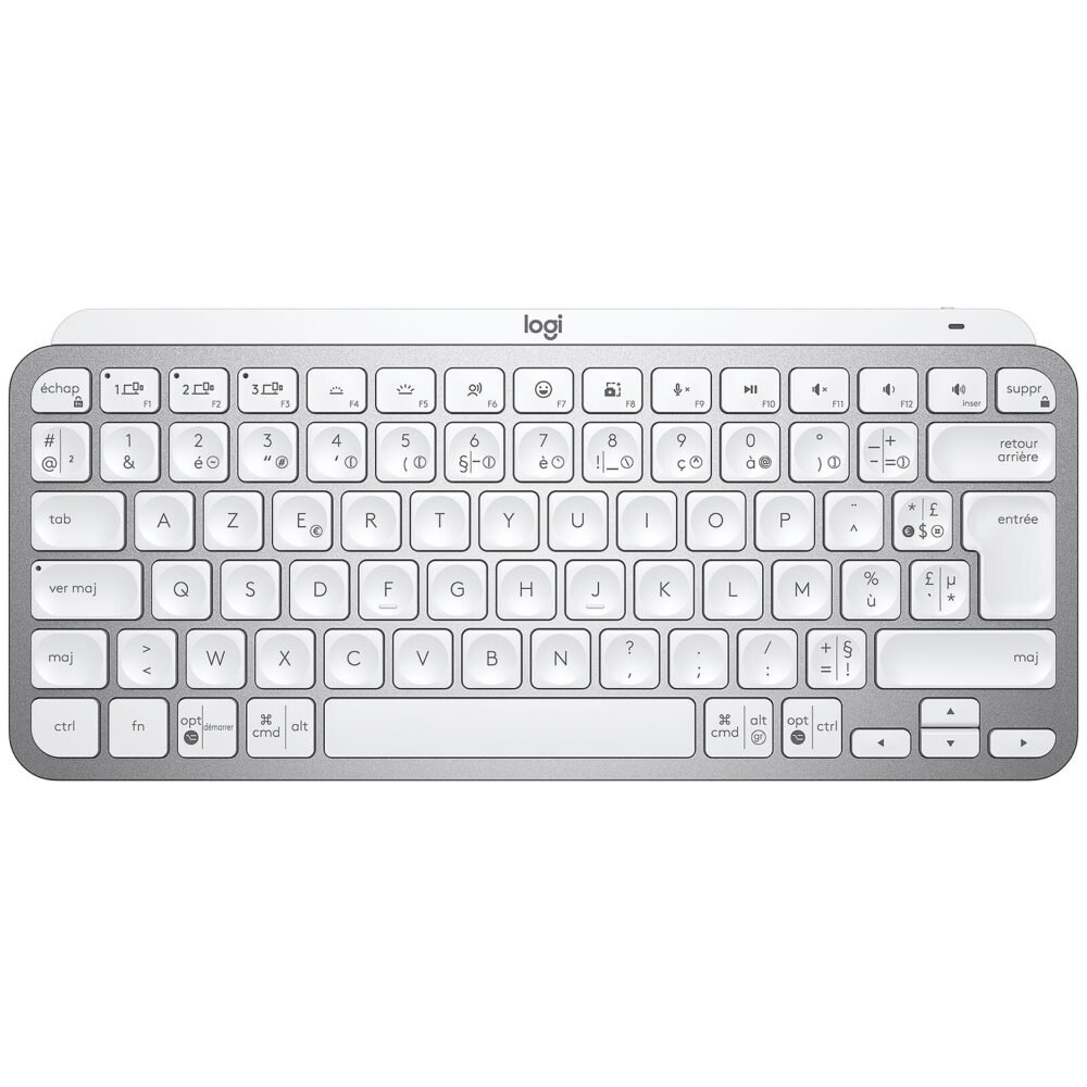 Logitech MX Keys Mini (Pâle) - Remis à Neuf