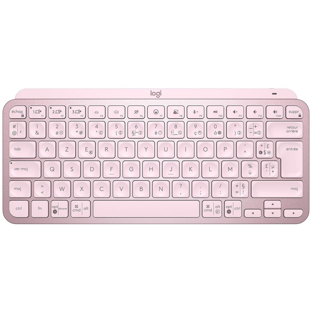 Logitech MX Keys Mini (Rose) - Remis à Neuf