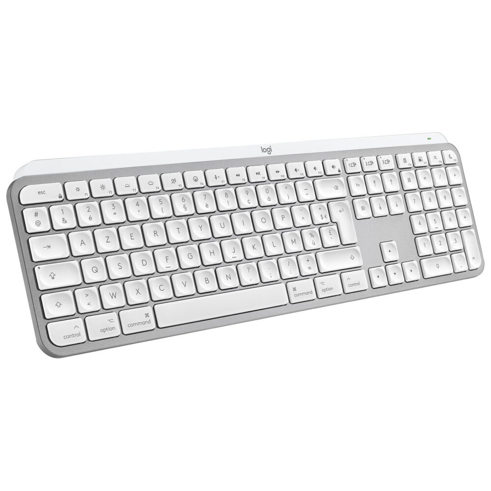 Logitech MX Keys S for Mac (Gris Pâle) 1 Logitech MX Keys S for Mac (Gris Pâle)