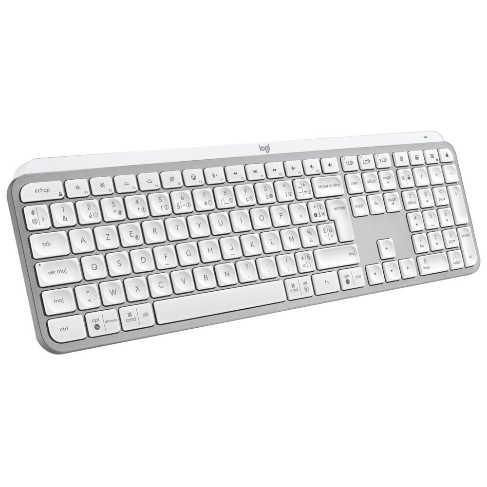 Logitech MX Keys S (Gris Pâle) - Remis à Neuf 1 Logitech MX Keys S (Gris Pâle) - Remis à Neuf