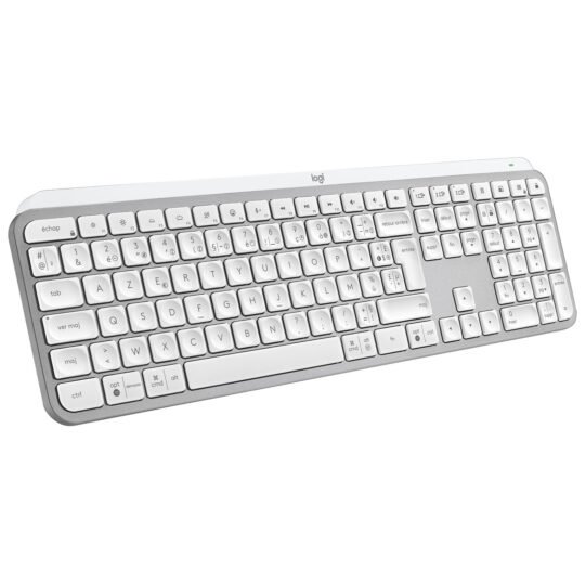 Logitech MX Keys S (Gris Pâle) - Remis à Neuf