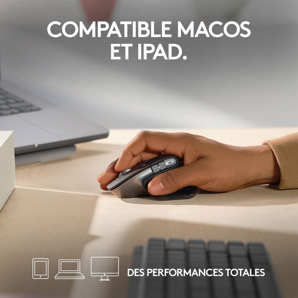 Logitech MX Master 3S for Mac (Gris Sidéral)