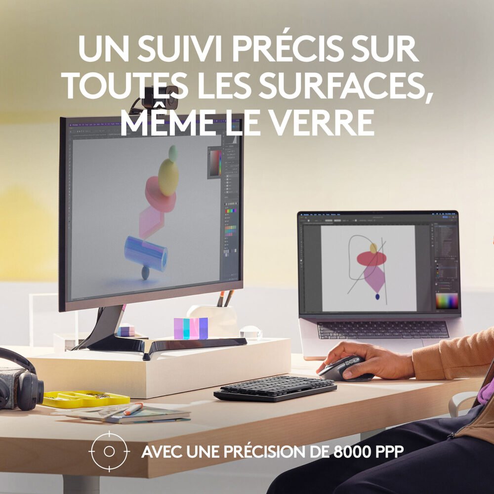Logitech MX Master 3S for Mac (Gris Sidéral)