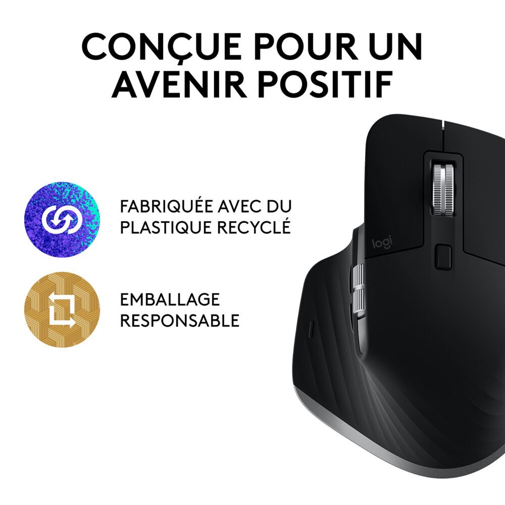 Logitech MX Master 3S for Mac (Gris Sidéral)