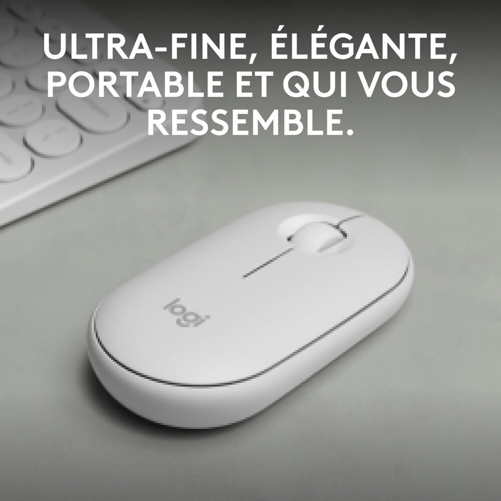 Logitech Pebble 2 M350s (Blanc)