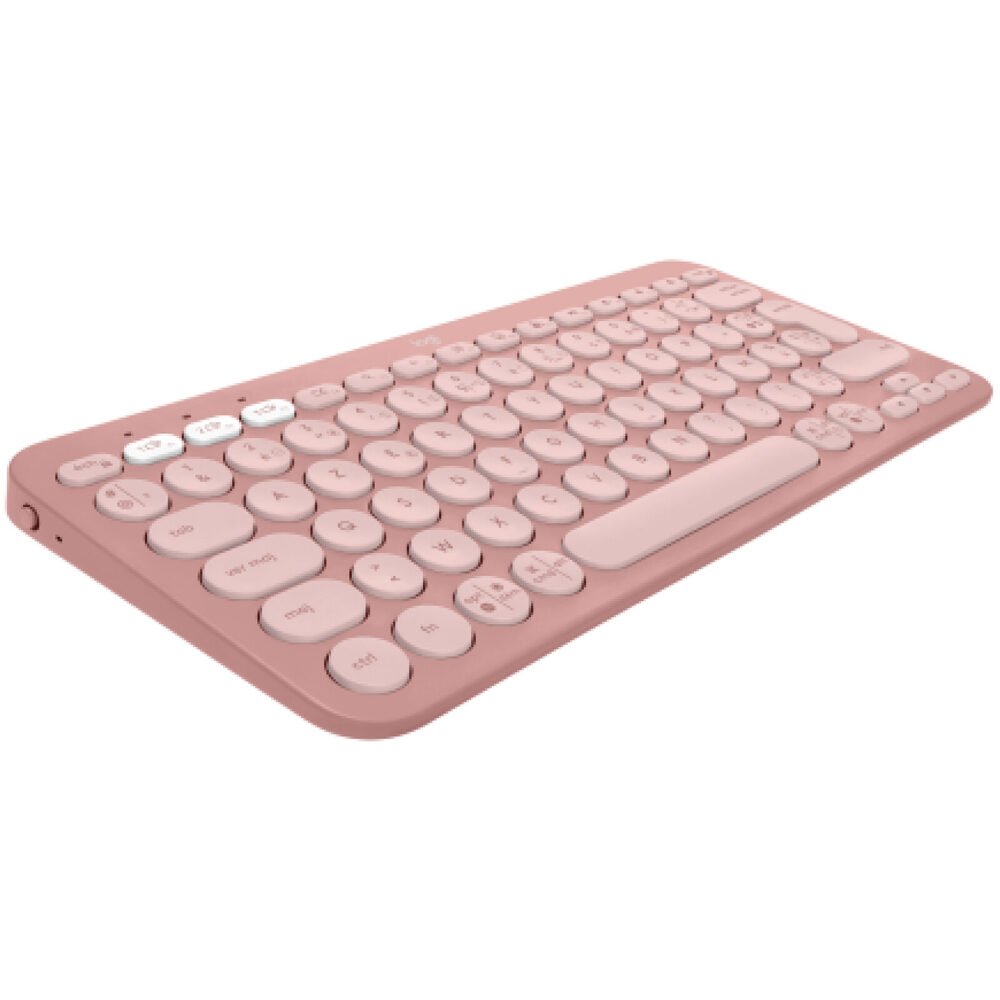 Logitech Pebble Keys 2 K380s (Rose) 1 Logitech Pebble Keys 2 K380s (Rose)
