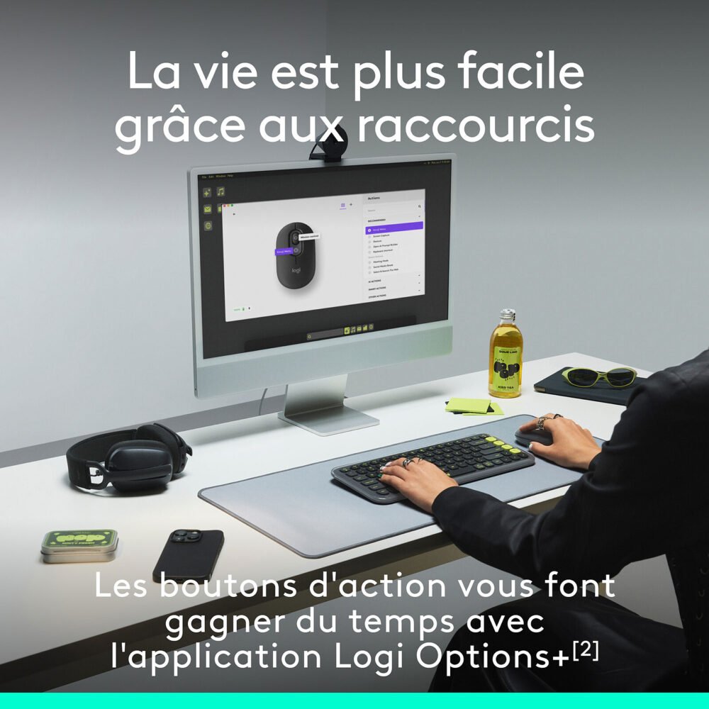 Logitech POP Mouse (Graphite)