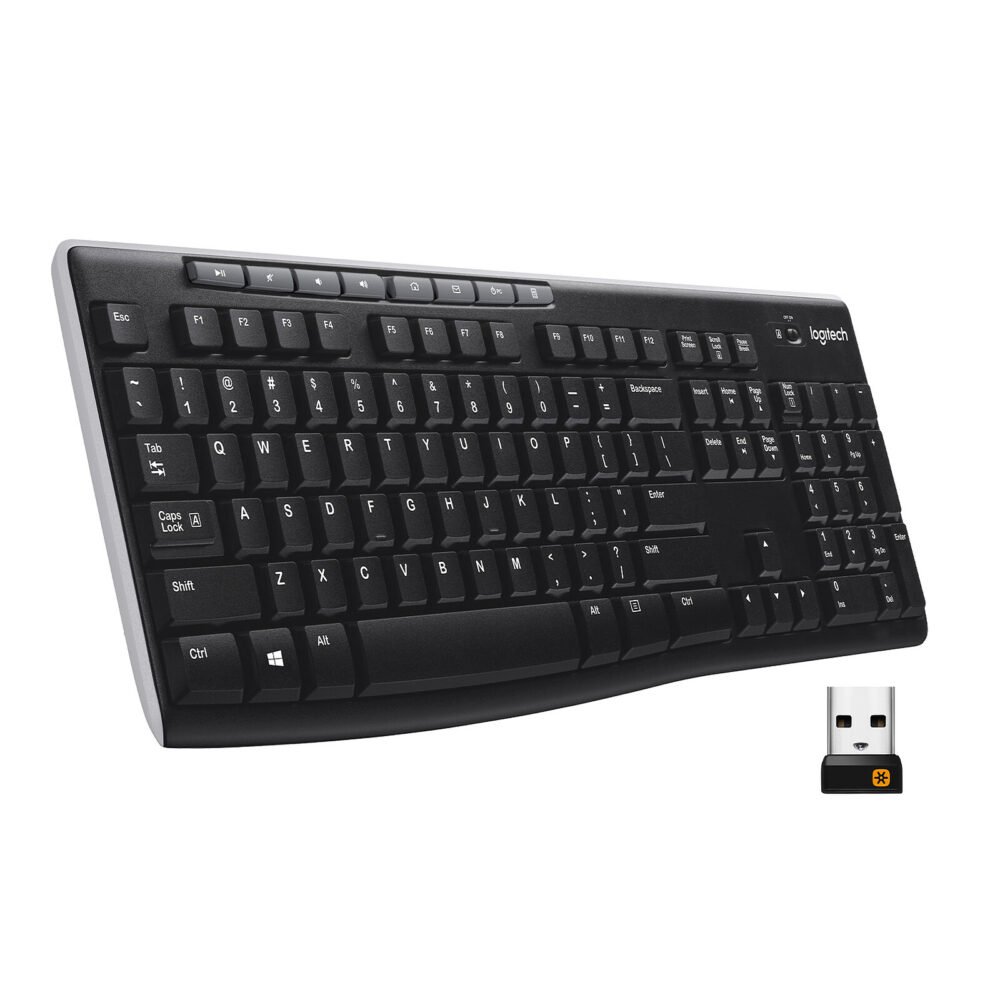 Logitech Wireless Keyboard K270 1 Logitech Wireless Keyboard K270