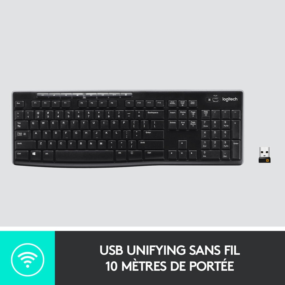 Logitech Wireless Keyboard K270
