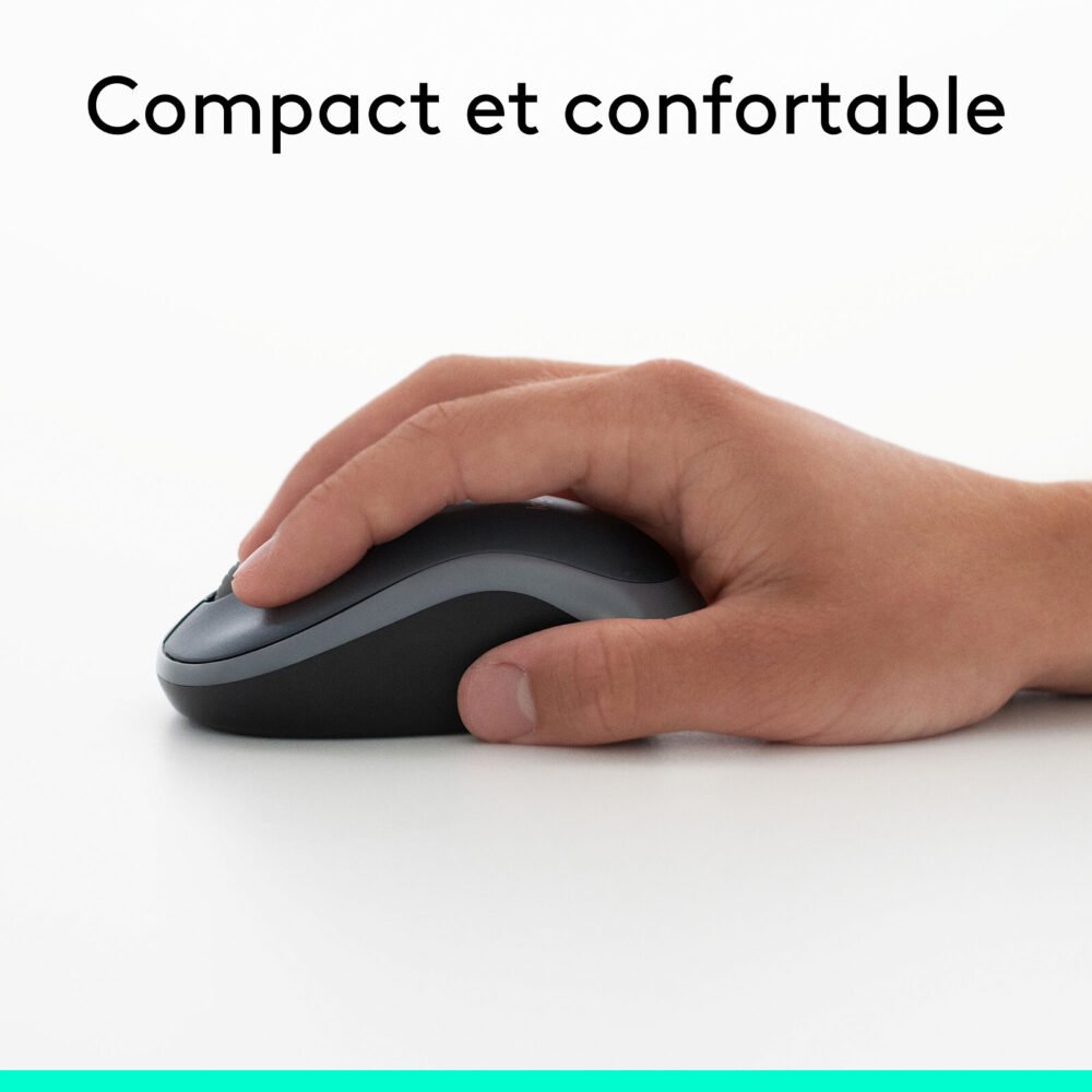 Logitech Wireless Mouse M185 (Rouge)