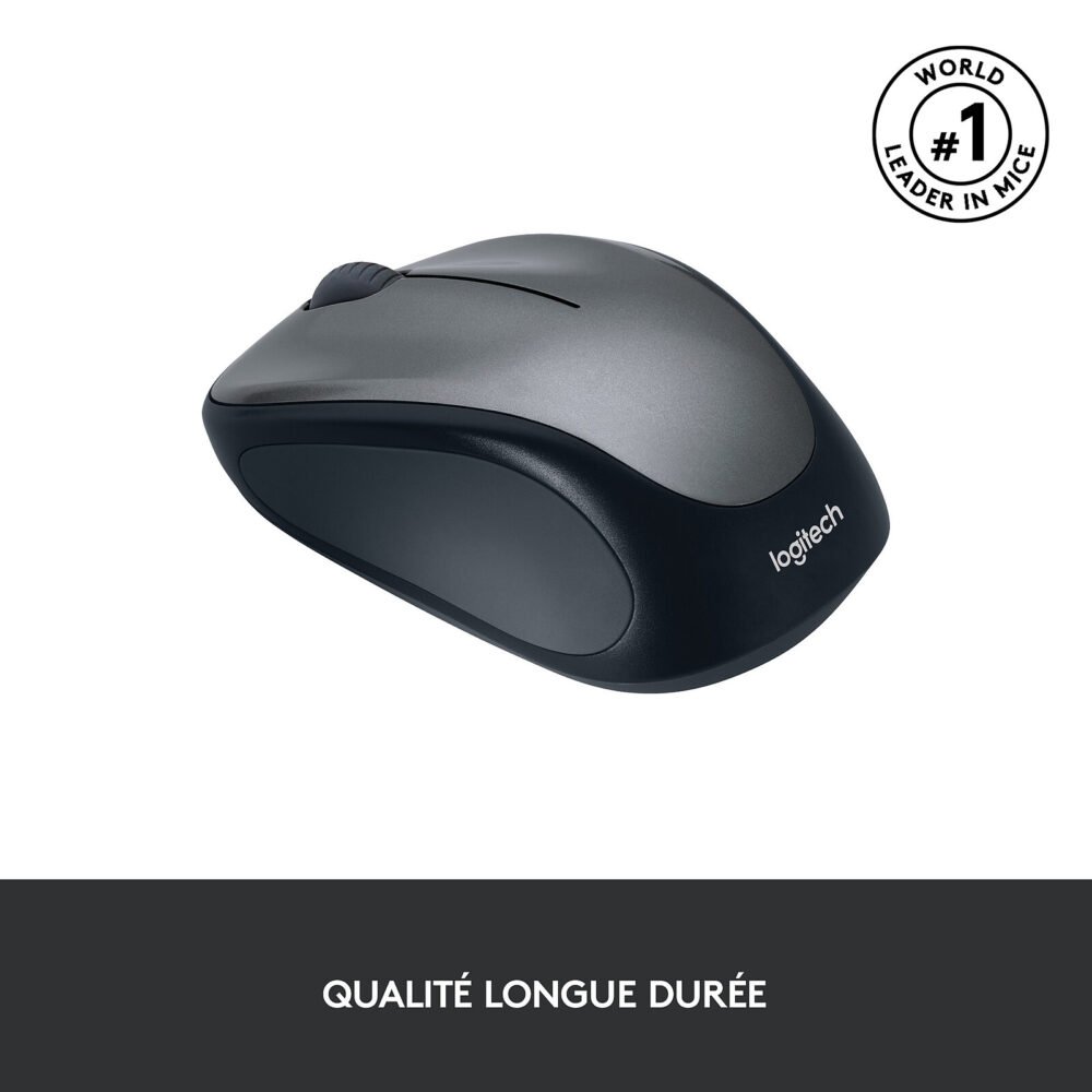 Logitech Wireless Mouse M235 (Gris)