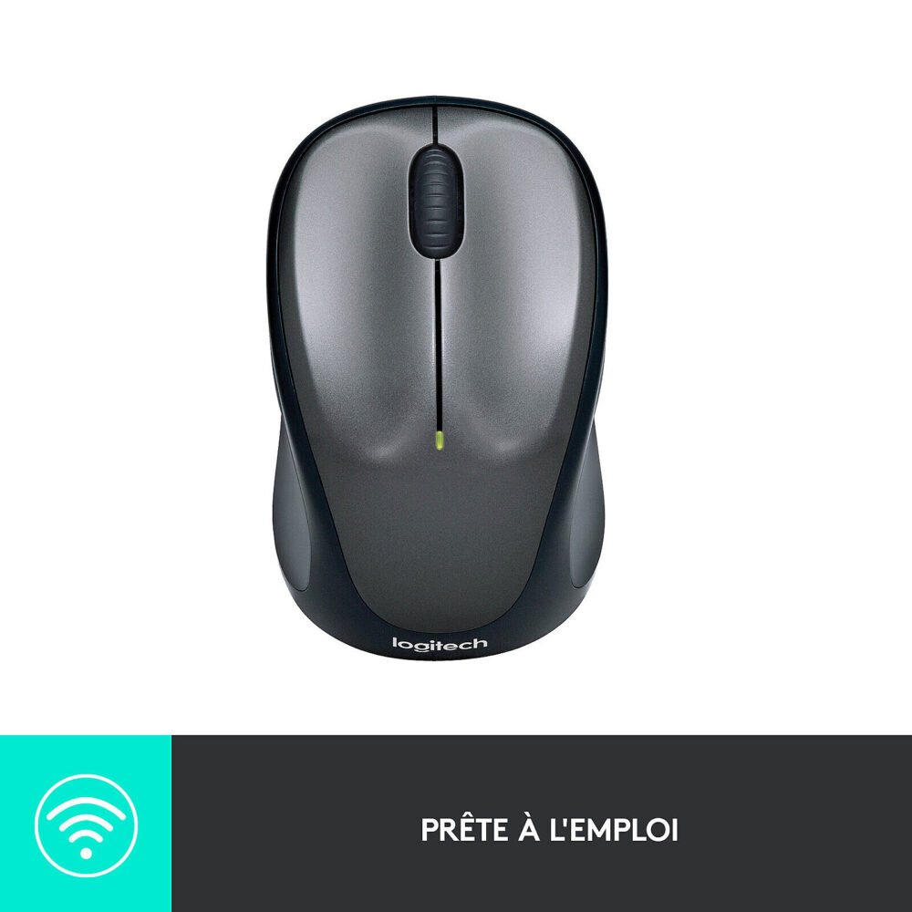 Logitech Wireless Mouse M235 (Gris)