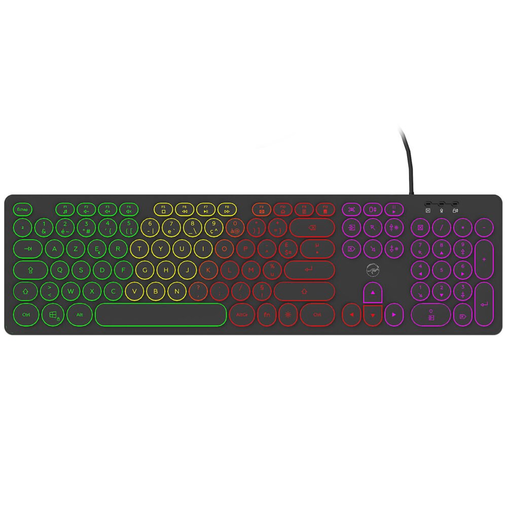 Mobility Lab Clavier RGB à touches rondes - Remis à Neuf 1 Mobility Lab Clavier RGB à touches rondes - Remis à Neuf