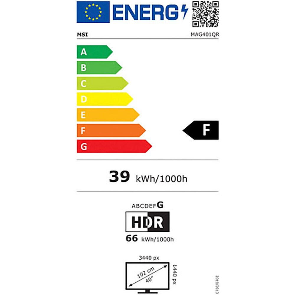 MSI 40" LED - MAG401QR
