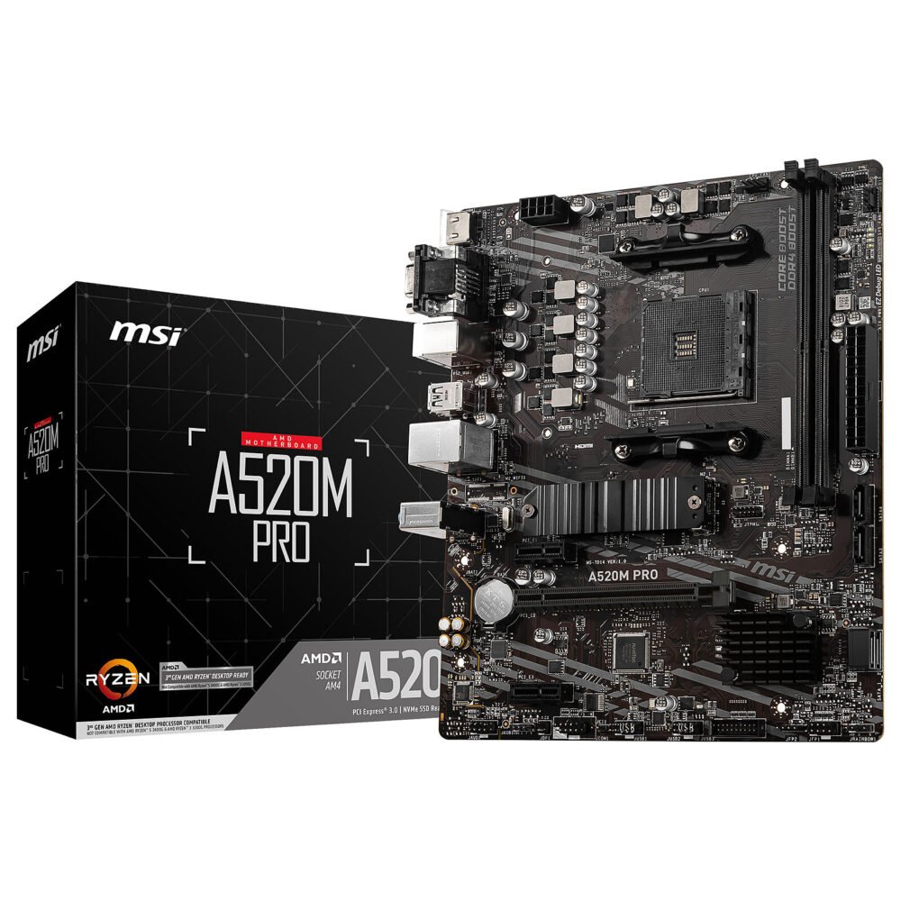 MSI A520M PRO 1 MSI A520M PRO