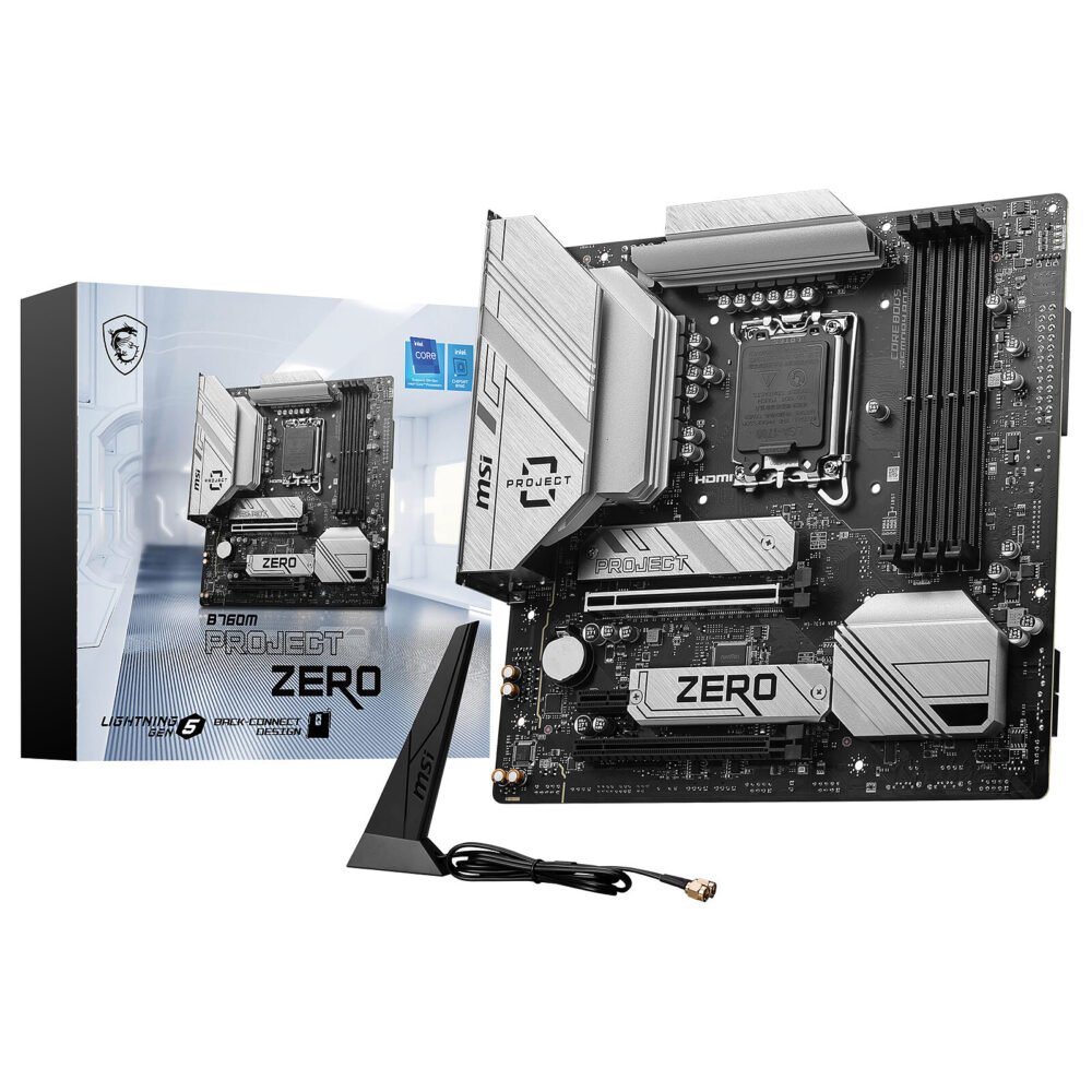 MSI B760M PROJECT ZERO 1 MSI B760M PROJECT ZERO