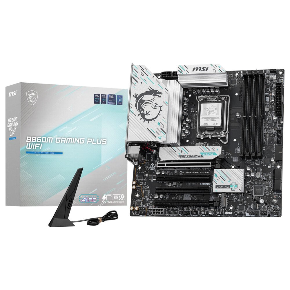 MSI B860M GAMING PLUS WIFI 1 MSI B860M GAMING PLUS WIFI