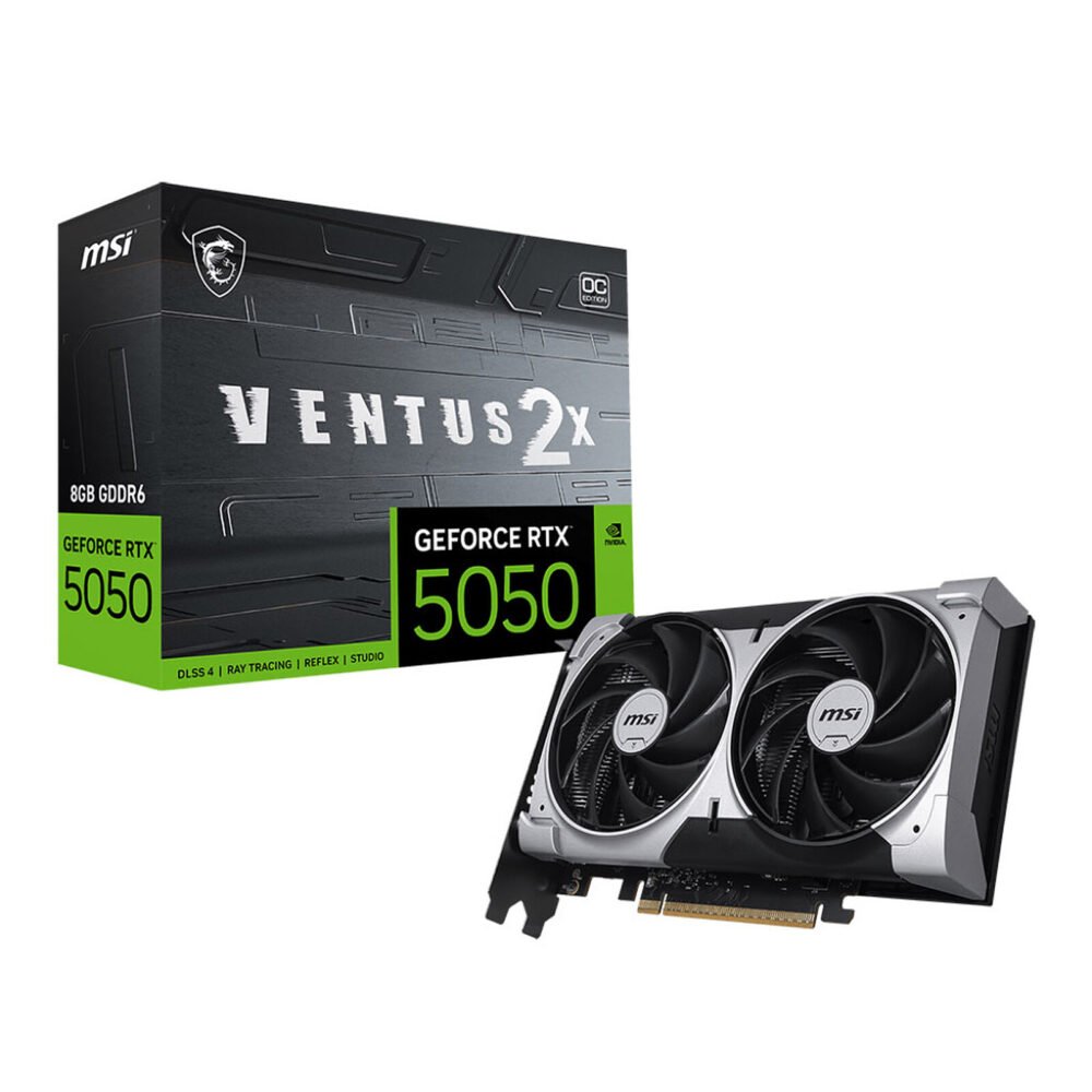 MSI GeForce RTX 5050 8G VENTUS 2X OC 1 MSI GeForce RTX 5050 8G VENTUS 2X OC