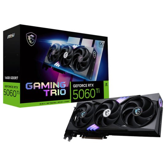 MSI GeForce RTX 5060 Ti 16G GAMING TRIO OC 2 MSI GeForce RTX 5060 Ti 16G GAMING TRIO OC