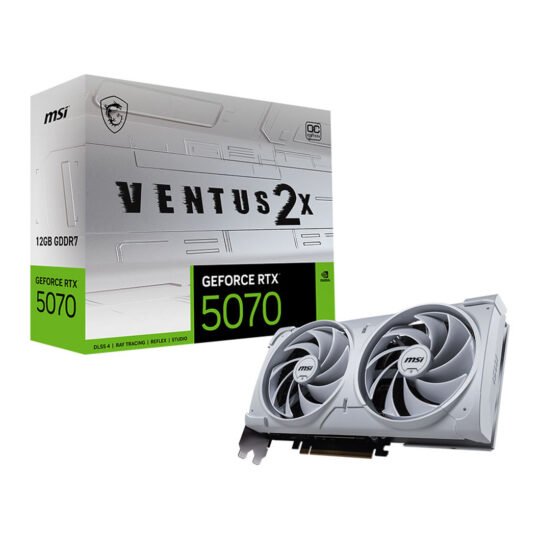 MSI GeForce RTX 5070 12G VENTUS 2X OC White 4 MSI GeForce RTX 5070 12G VENTUS 2X OC White