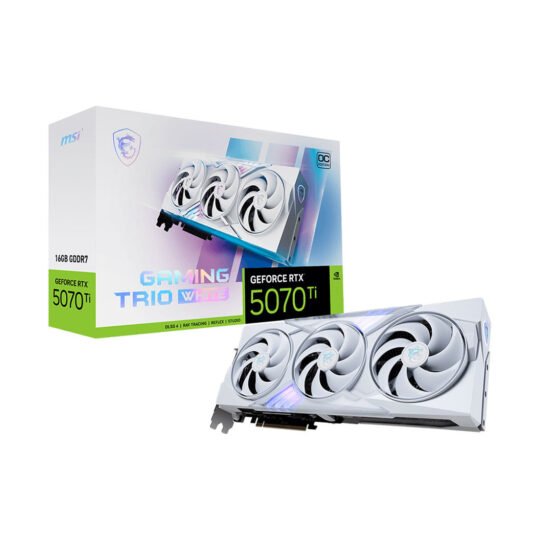 MSI GeForce RTX 5070 Ti 16G GAMING TRIO OC WHITE 7 MSI GeForce RTX 5070 Ti 16G GAMING TRIO OC WHITE