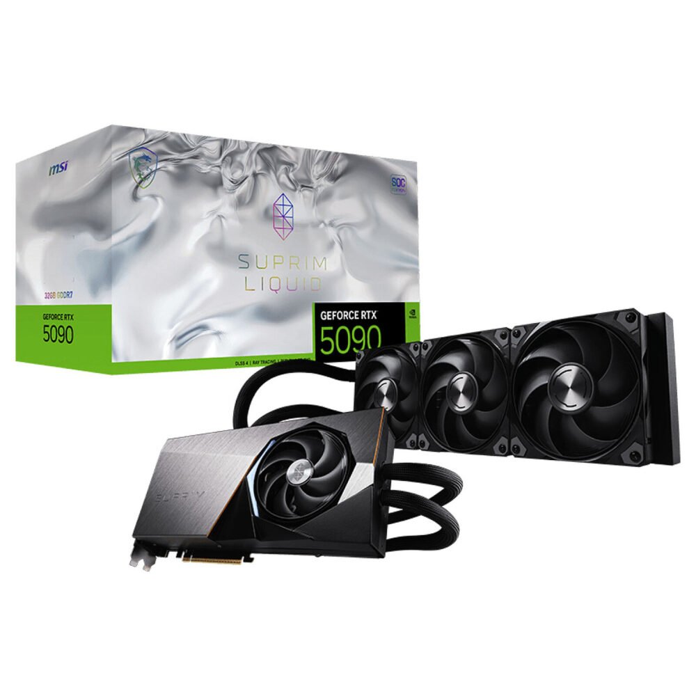 MSI GeForce RTX 5090 32G SUPRIM LIQUID SOC 1 MSI GeForce RTX 5090 32G SUPRIM LIQUID SOC