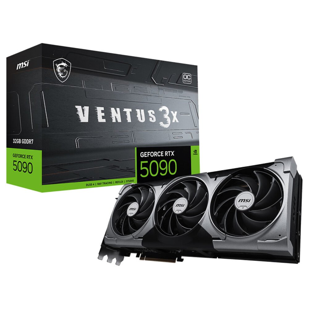MSI GeForce RTX 5090 32G VENTUS 3X OC 1 MSI GeForce RTX 5090 32G VENTUS 3X OC