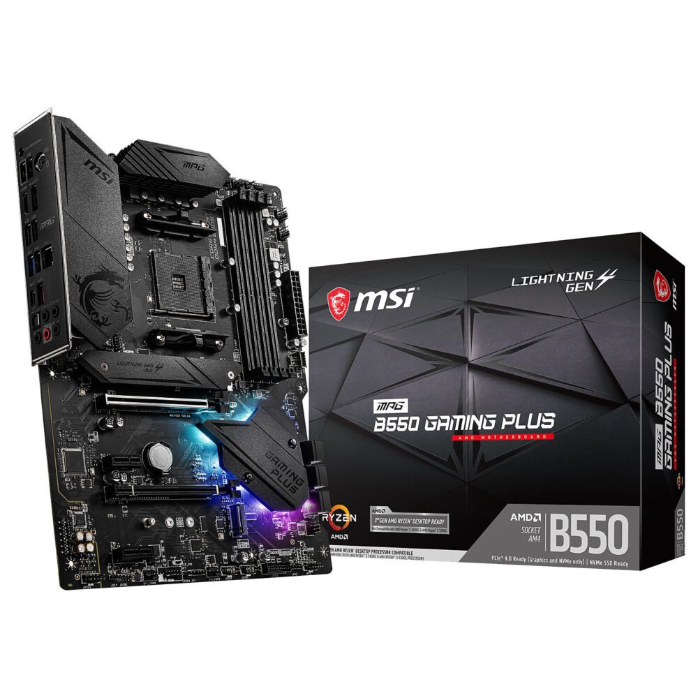 MSI MPG B550 GAMING PLUS 1 MSI MPG B550 GAMING PLUS