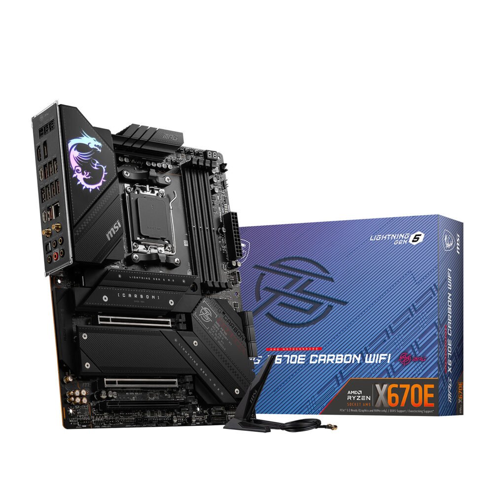 MSI MPG X670E CARBON WIFI 1 MSI MPG X670E CARBON WIFI