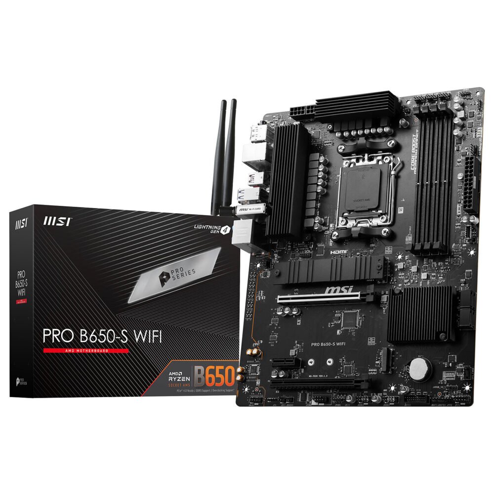 MSI PRO B650-S WIFI 1 MSI PRO B650-S WIFI