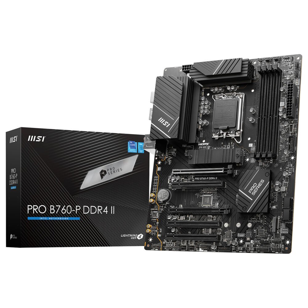 MSI PRO B760-P DDR4 II 1 MSI PRO B760-P DDR4 II