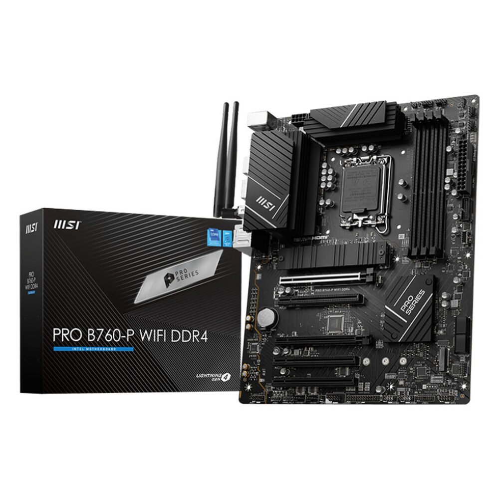 MSI PRO B760-P WIFI DDR4 1 MSI PRO B760-P WIFI DDR4