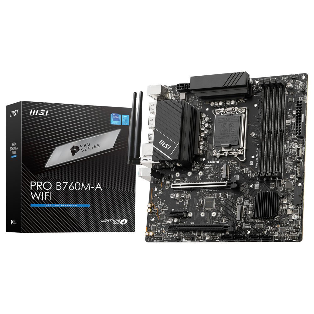 MSI PRO B760M-A WIFI 1 MSI PRO B760M-A WIFI