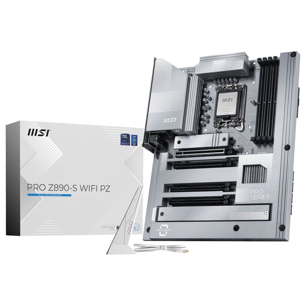 MSI PRO Z890-S WIFI PZ (Project Zero) 1 MSI PRO Z890-S WIFI PZ (Project Zero)
