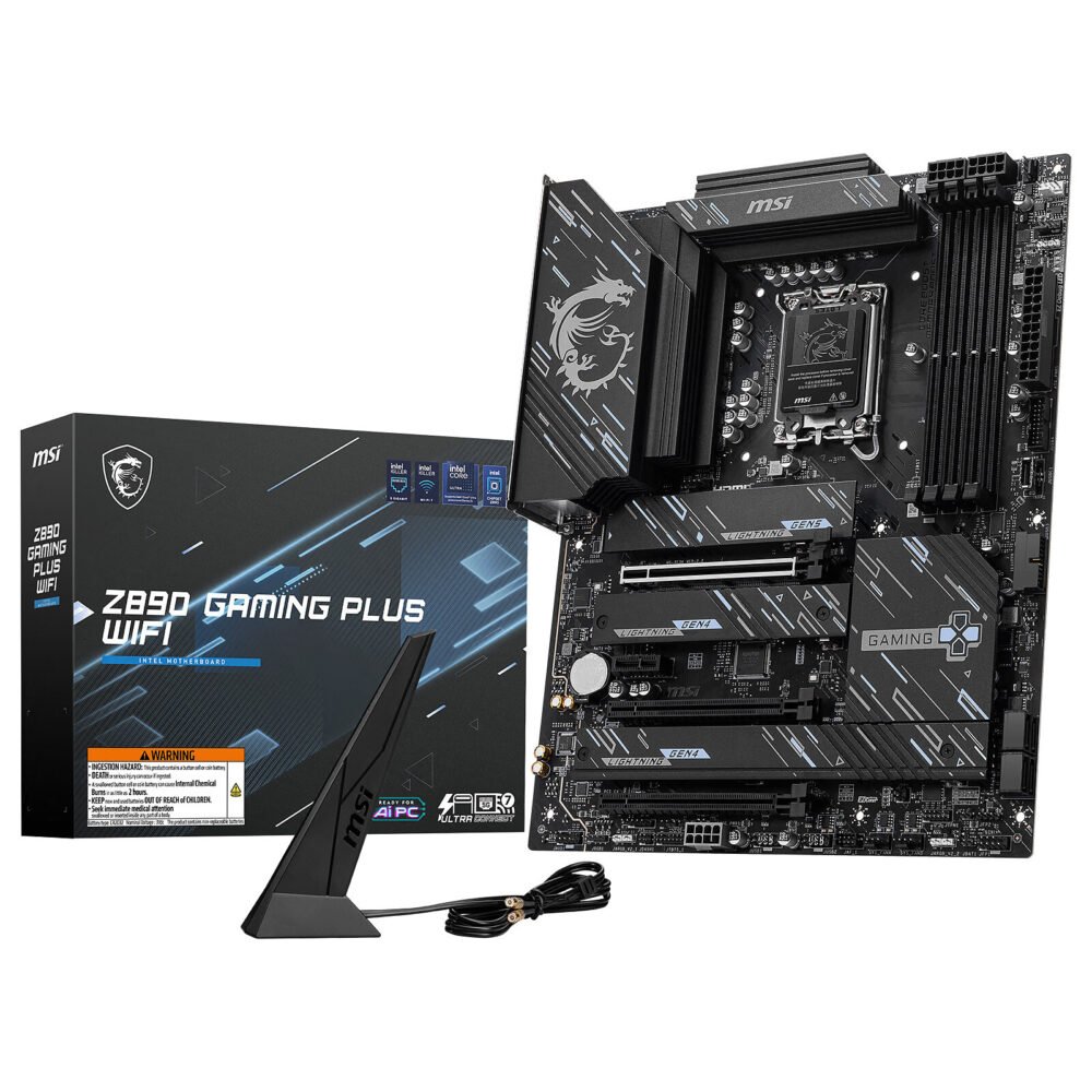 MSI Z890 GAMING PLUS WIFI 1 MSI Z890 GAMING PLUS WIFI