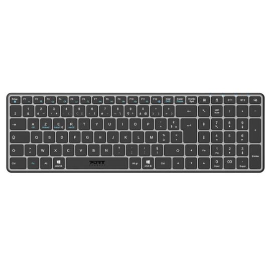 PORT Connect Compact Rechargeable Keyboard - Remis à Neuf