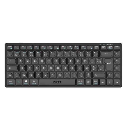 PORT Connect Mini Rechargeable Bluetooth Keyboard - Remis à Neuf