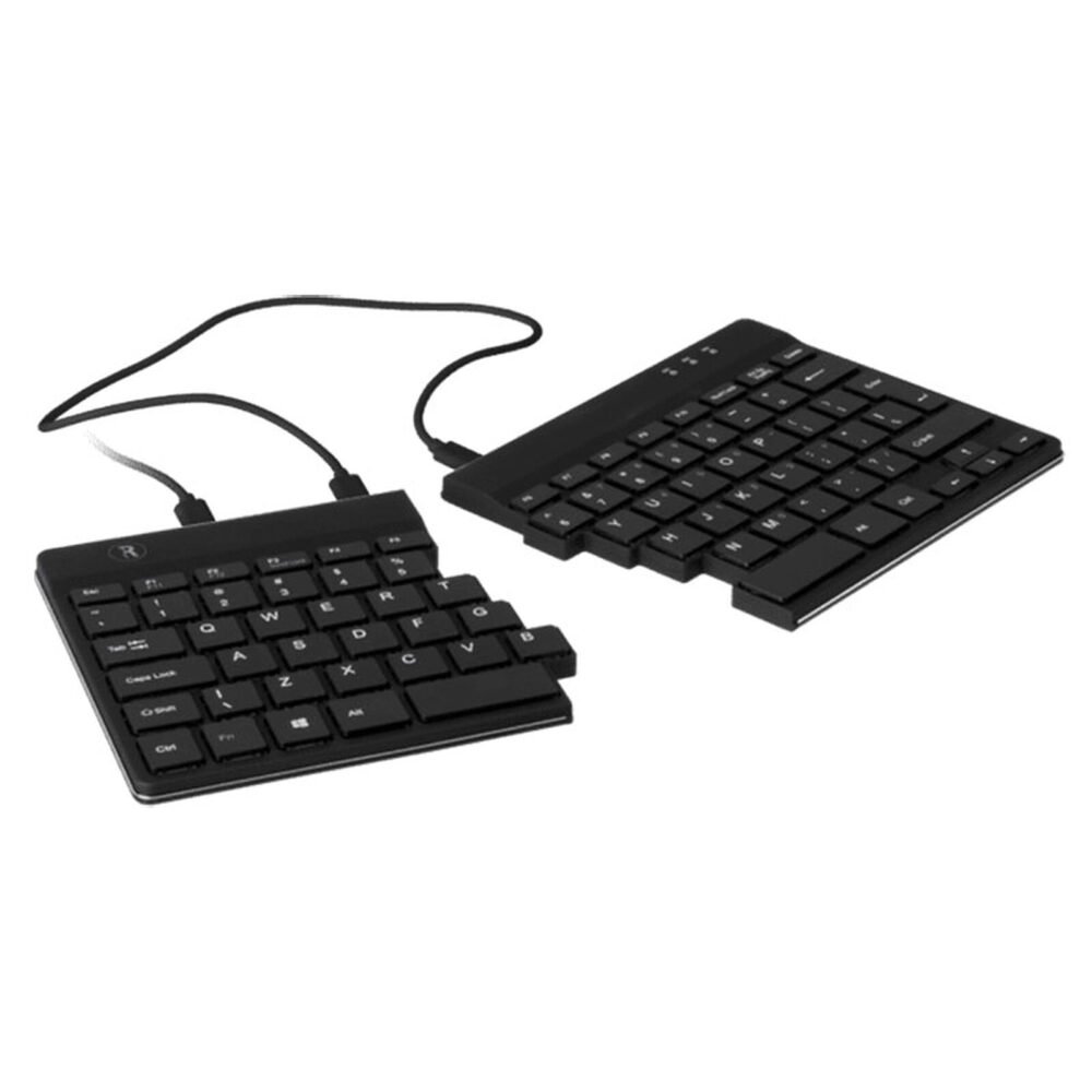 R-Go Tools Split Keyboard Noir - Remis à Neuf