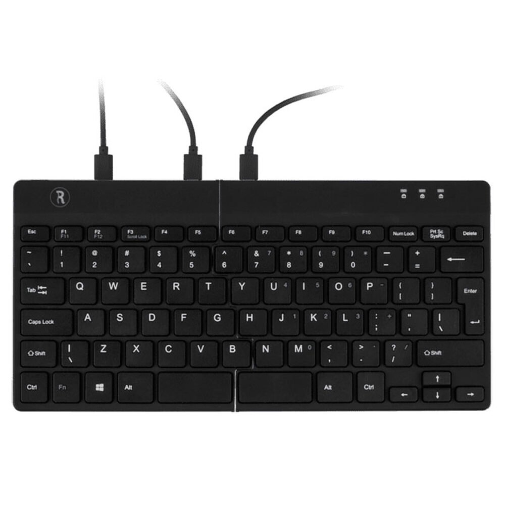 R-Go Tools Split Keyboard Noir - Remis à Neuf