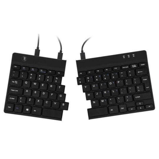 R-Go Tools Split Keyboard Noir - Remis à Neuf