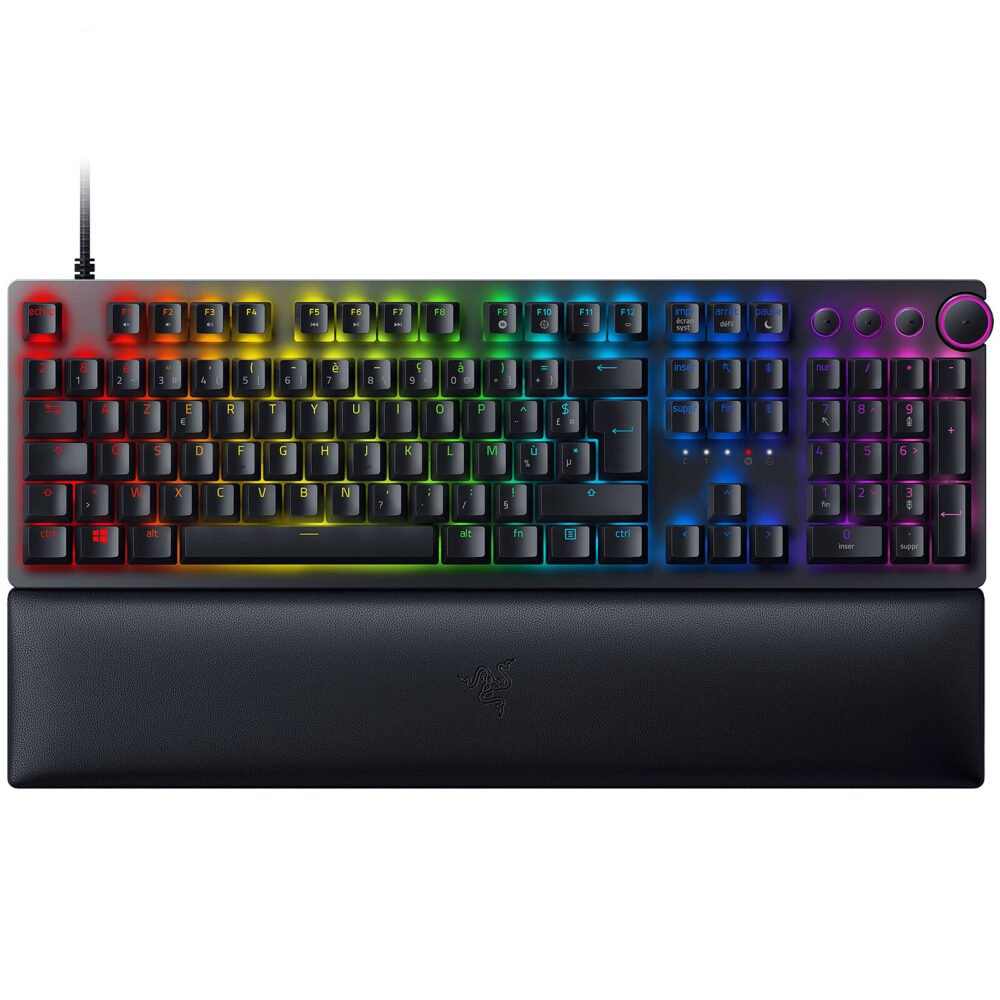 Razer Huntsman v2 (Switchs optiques violets) 1 Razer Huntsman v2 (Switchs optiques violets)