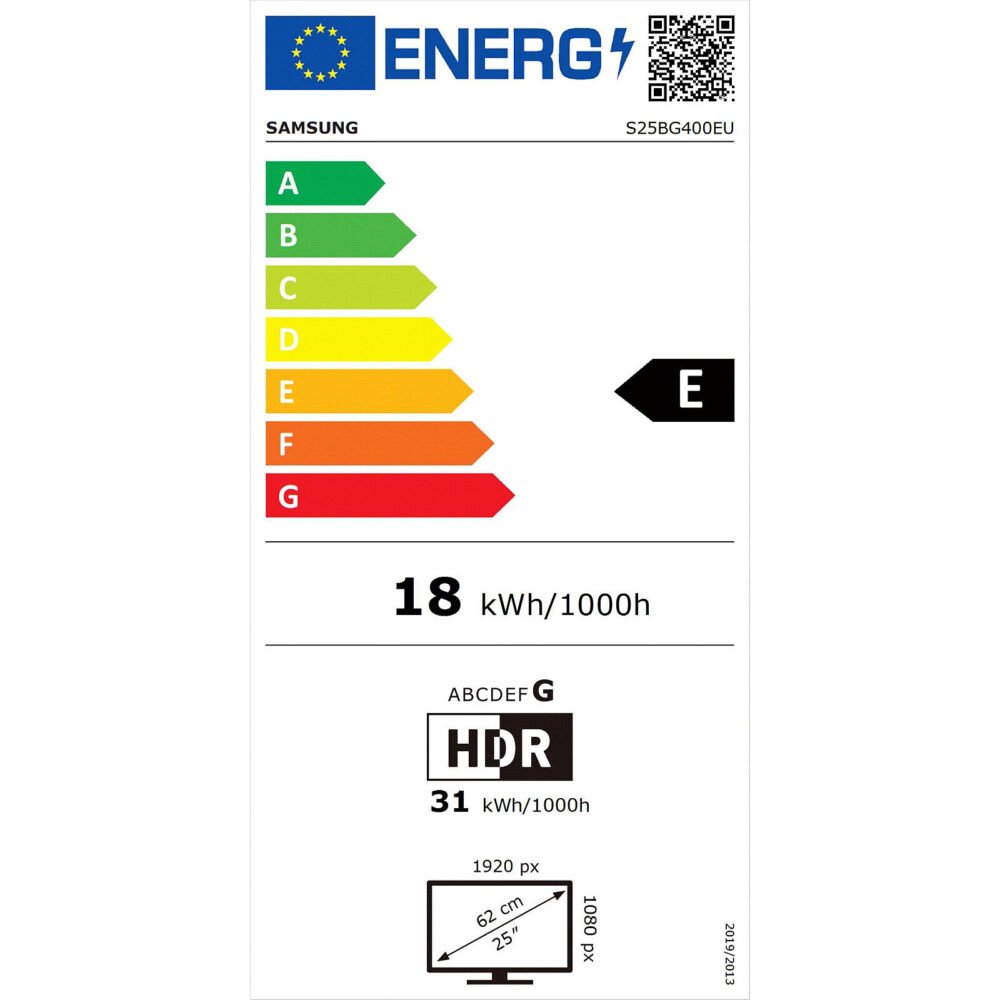 Samsung 25" LED - Odyssey G4 S25BG400EU