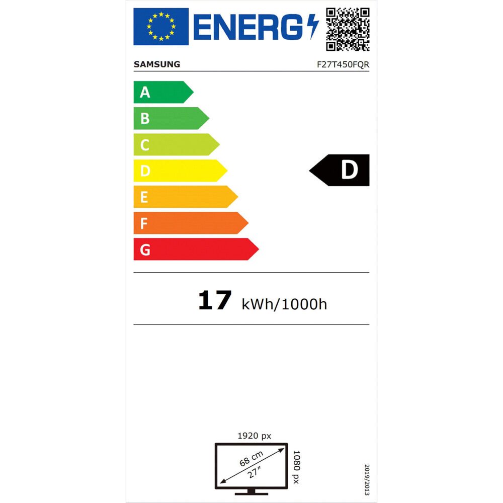 Samsung 27" LED - F27T450FQR