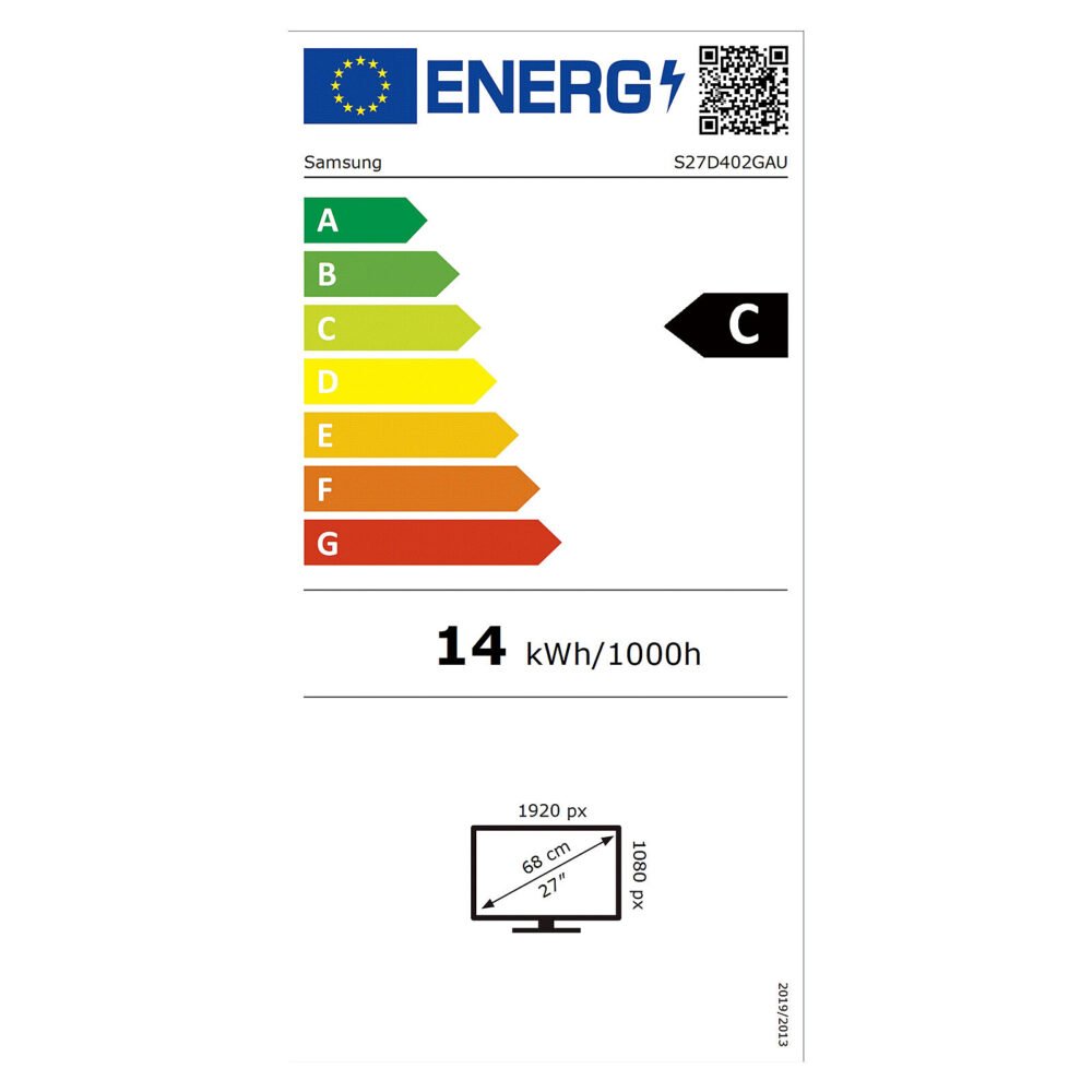 Samsung 27" LED - S27D402GAU