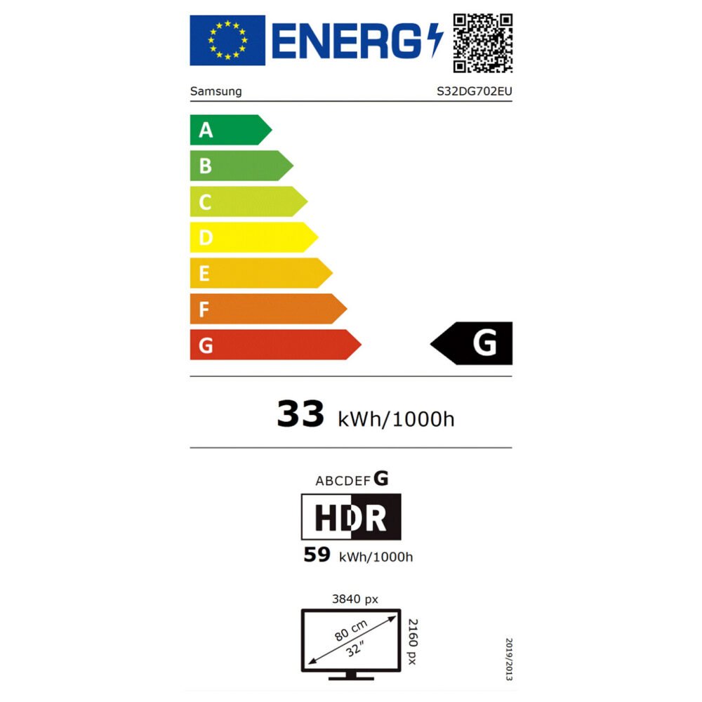 Samsung 32" LED - Odyssey G7 S32DG702EU