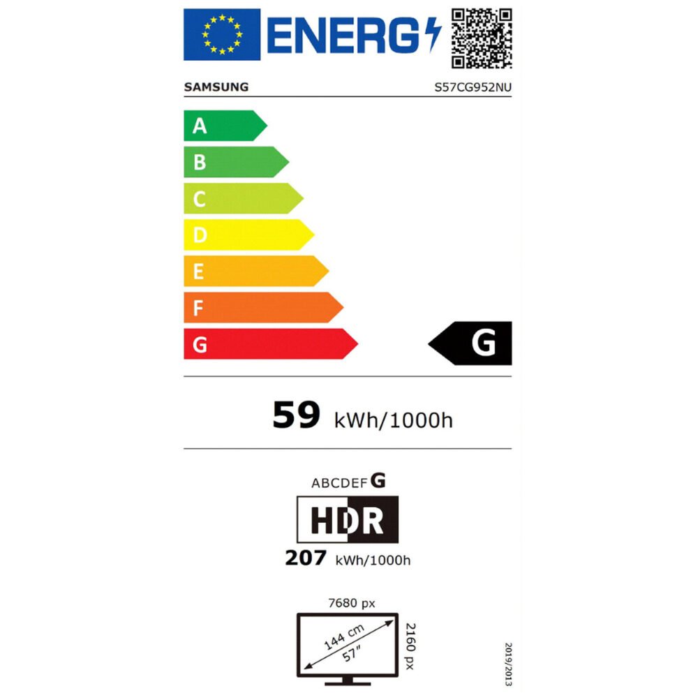Samsung 57" QLED - Odyssey Neo G9 S57CG952NU