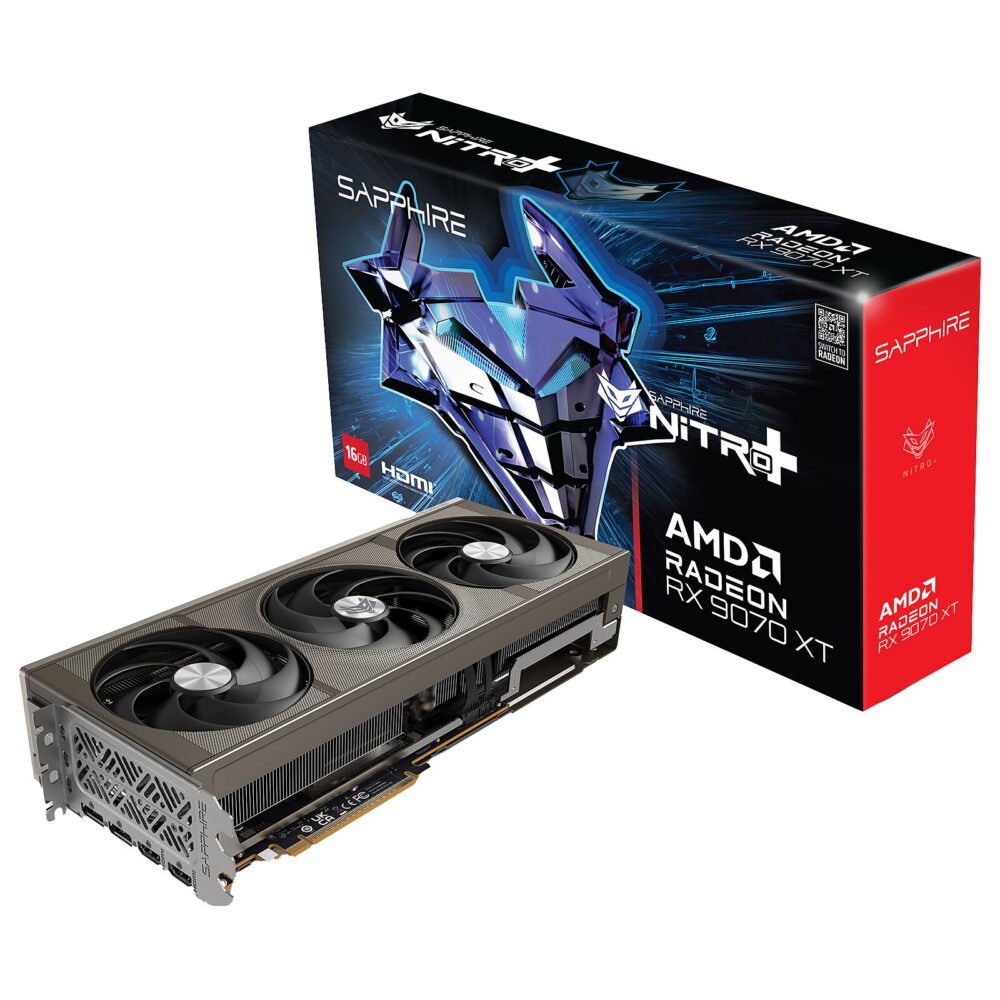 Sapphire NITRO+ AMD Radeon RX 9070 XT 16GB 1 Sapphire NITRO+ AMD Radeon RX 9070 XT 16GB